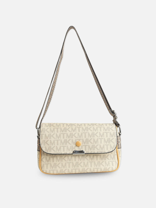 "Signature Script" Crossbody Bag