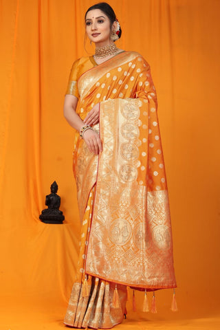 Kanchipuram pure silk Handloom saree with Siroski work