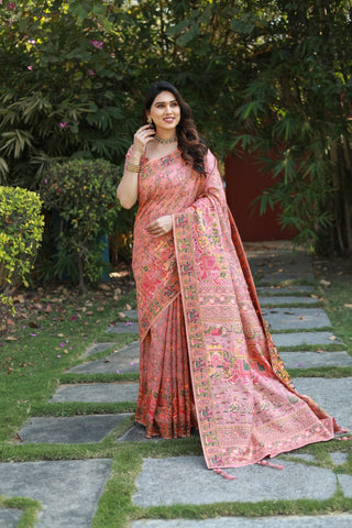 Bandhej Patola Silk Saree