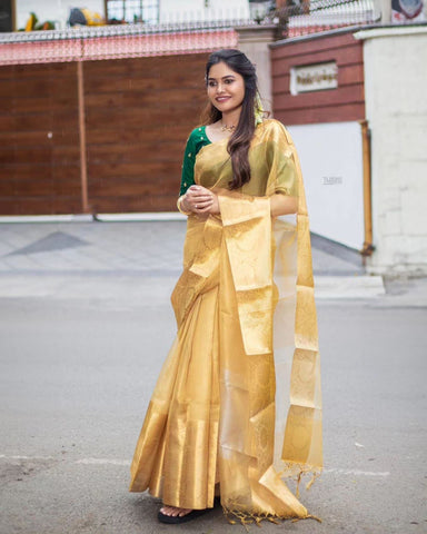 Soft Kota Tissue Silk Saree