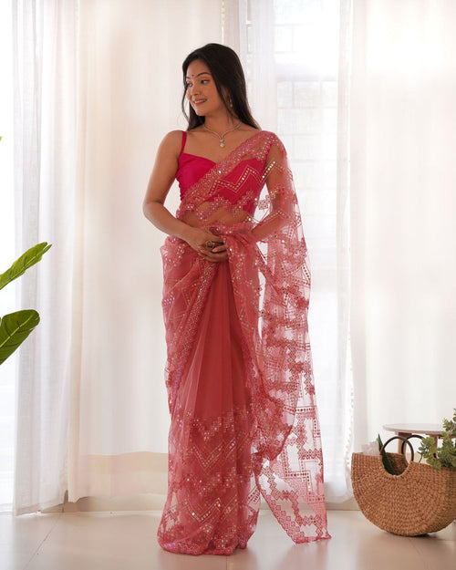 Soft Zimmy Choo Silk Saree