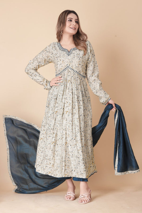 Nayra Kurta Set With Dupatta