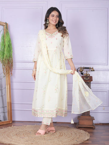 Anarkali Suit With Duppata