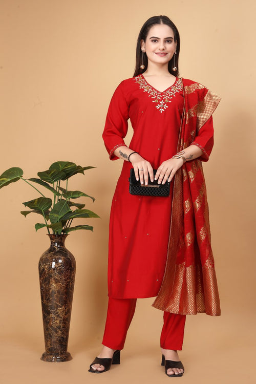 Kurta Set With Dupatta