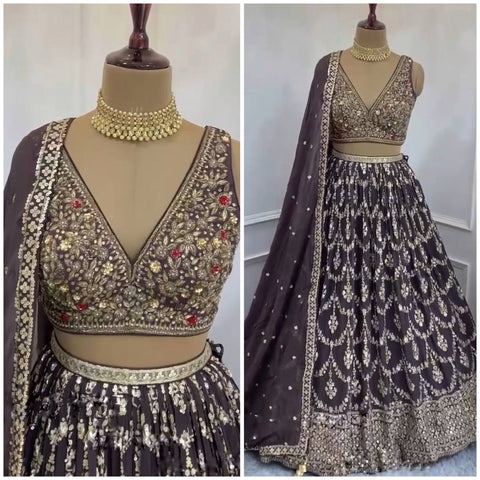 Mahendi/Wedding Function Special Lehenga Choli