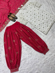 Traditional Panjabi Salwar Top Dupatta Set