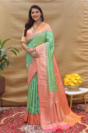 Pure Soft Silk Handloom Saree