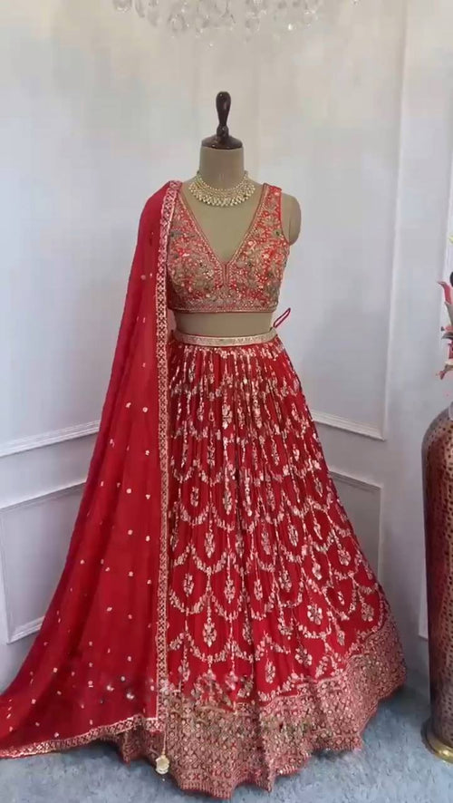 Mahendi/Wedding Function Special Lehenga Choli