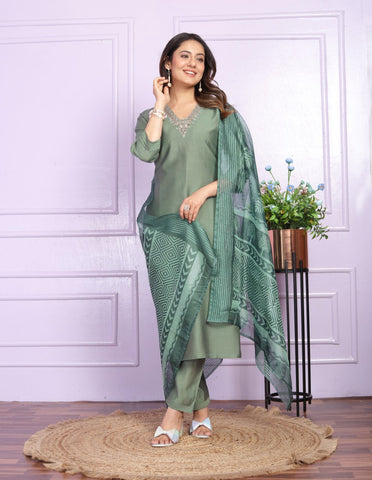 Kurta Set With Dupatta