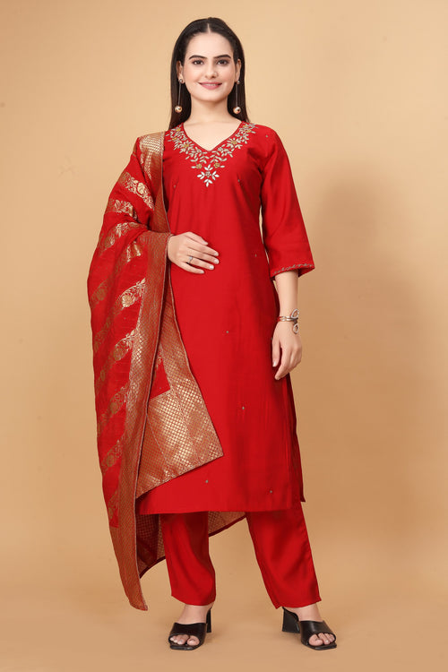 Kurta Set With Dupatta