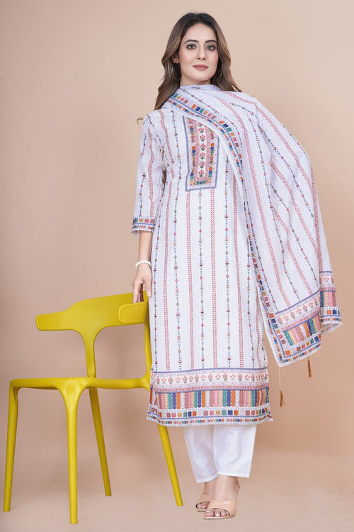 Kurta Set With Dupatta