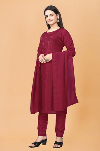 Kurti Set With Dupatta