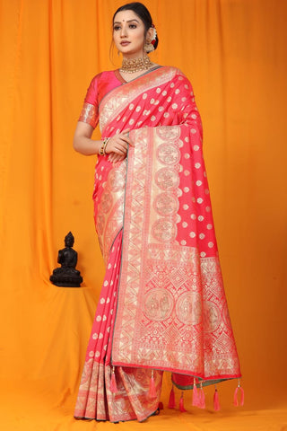 Kanchipuram pure silk Handloom saree with Siroski work