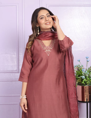 Kurta Set With Dupatta