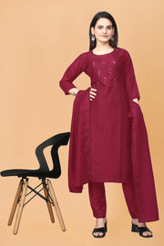 Kurti Set With Dupatta