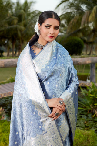 Kanjivaram Pure Soft Satin Silk Saree