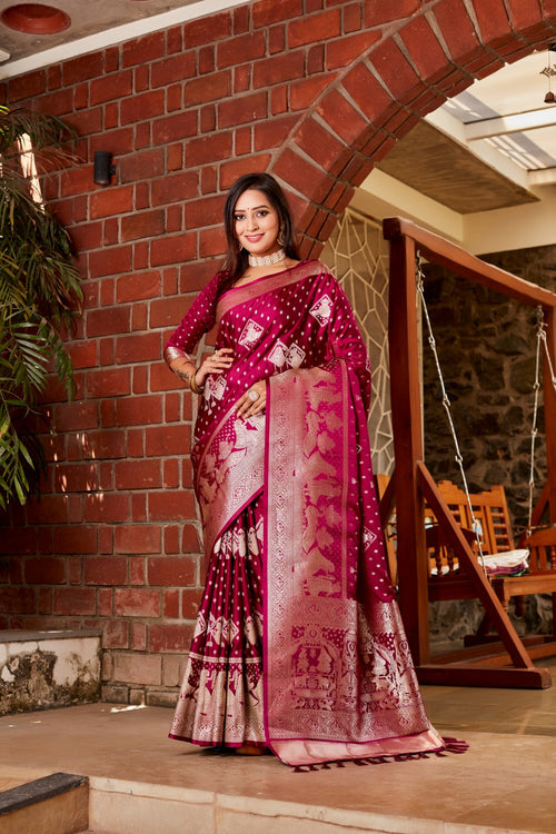 Premium Kanjivaram Soft Satin Silk Saree For Very Special Function