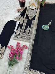 Designer Top Pent Dupatta