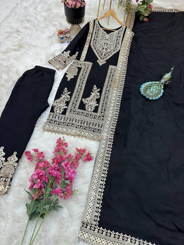 Designer Top Pent Dupatta