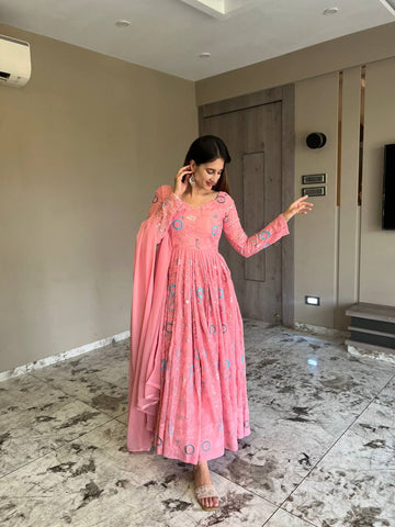 Anarkali Gown