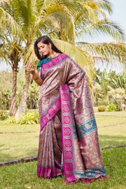 Pure Original Kanjivaram Soft Silk Premium Saree