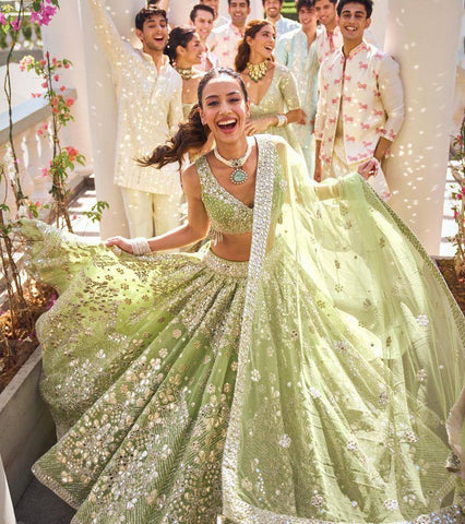 Bollywood style Glamorous Bridal Special Lehenga Choli