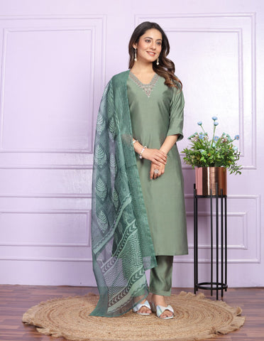 Kurta Set With Dupatta