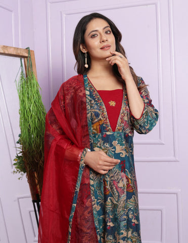 Kurta Set With Dupatta