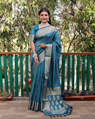 Bandhej Patola Silk Saree