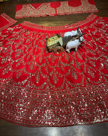 Mahendi/Wedding Function Special Lehenga Choli