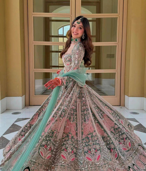 Heavy work Bridal Lehenga Choli