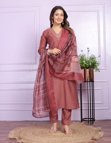 Kurta Set With Dupatta