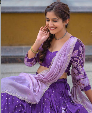 Pure cotton chaniya choli