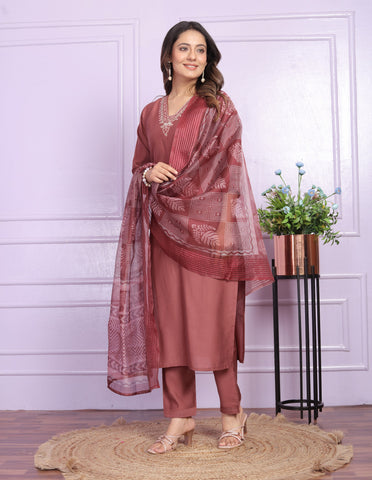 Kurta Set With Dupatta