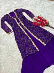 Navratri Special Gown Shrug