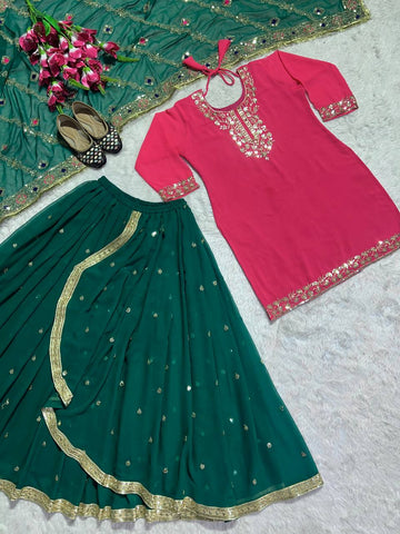 Panjabi Dholi-Salwar Suite