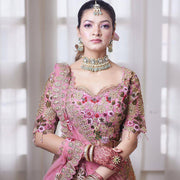 Pink Bollywood Style Lehenga Choli