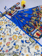 Kalamkari Printed Garba Special Chaniya Choli