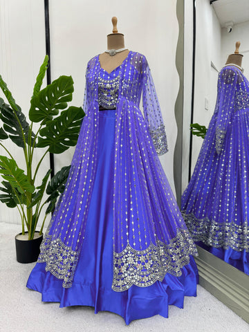 Party/Function Wear Stylish Lehenga Choli With Koti