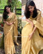 Soft Kota Tissue Silk Saree