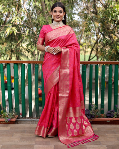 Bandhej Patola Silk Saree