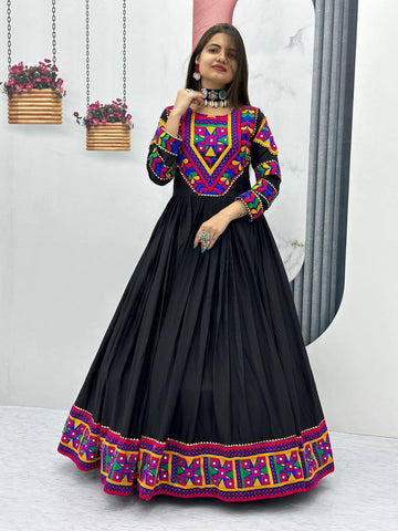 Navratri special Gown Dupatta