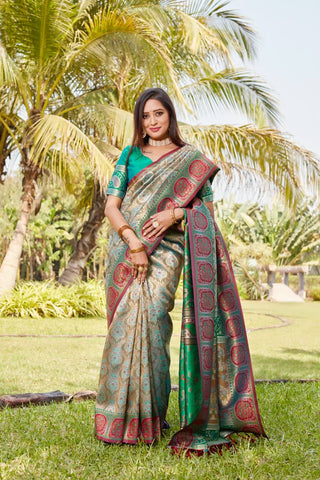 Pure Original Kanjivaram Soft Silk Premium Saree