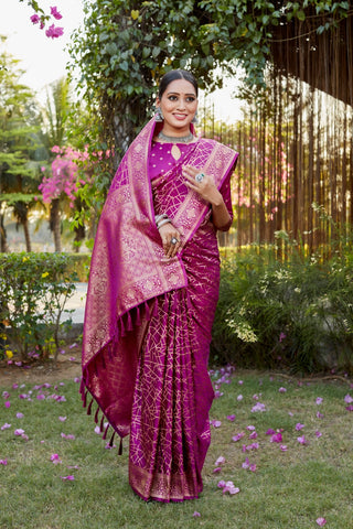 Premium Kanjivaram Soft Satin Silk Saree