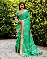 Ikkat Patola Silk Saree