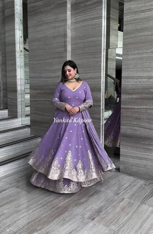 Anarkali Gown with Duppata