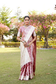 Pure Kanjivaram Soft Satin Silk Saree