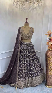 Mahendi/Wedding Function Special Lehenga Choli