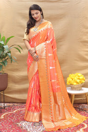 Pure Soft Silk Handloom Saree