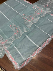 Organza Silk saree